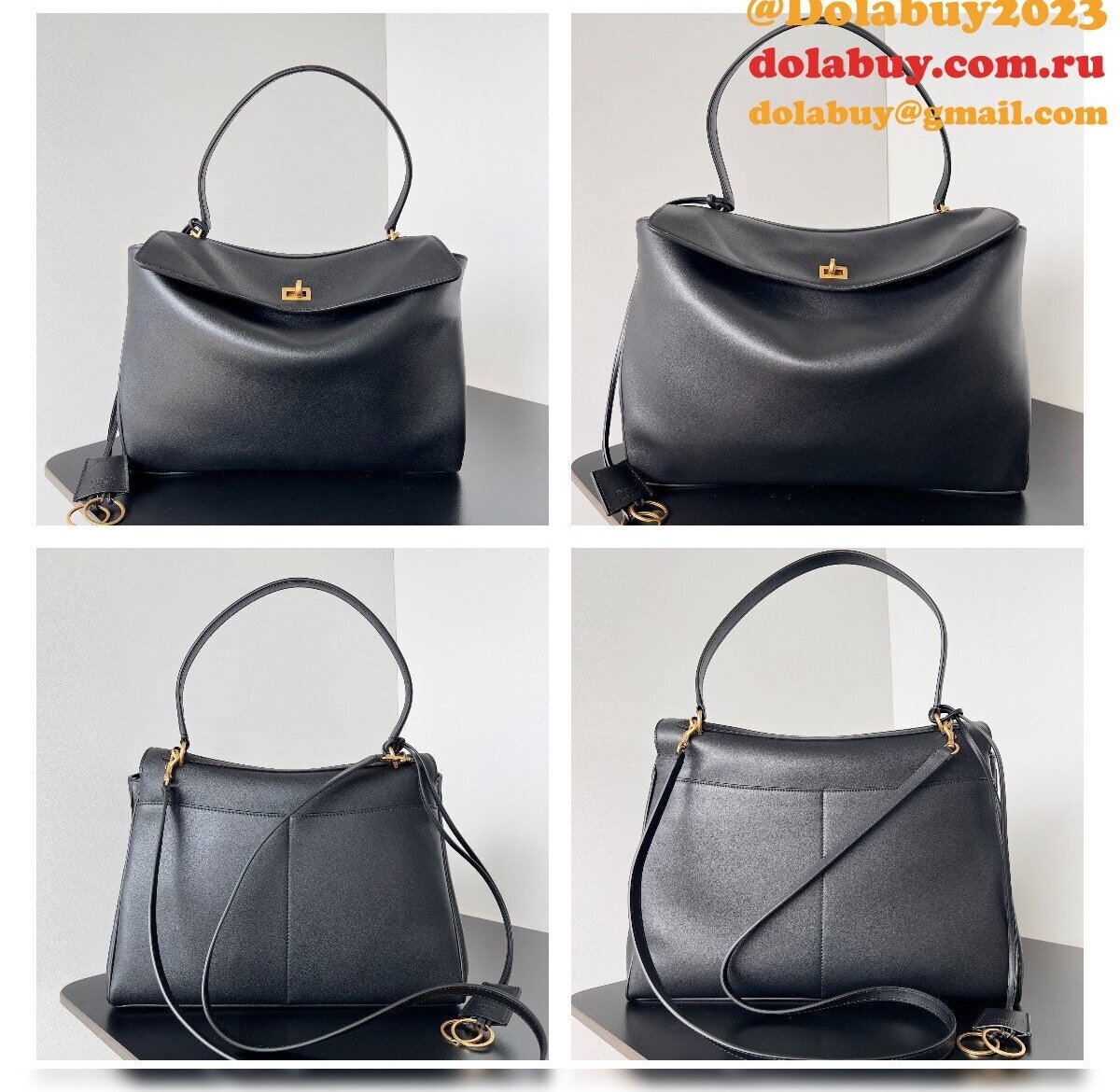 Balenciaga 789779 Black Rodeo Hand Shoulder Replica Bag