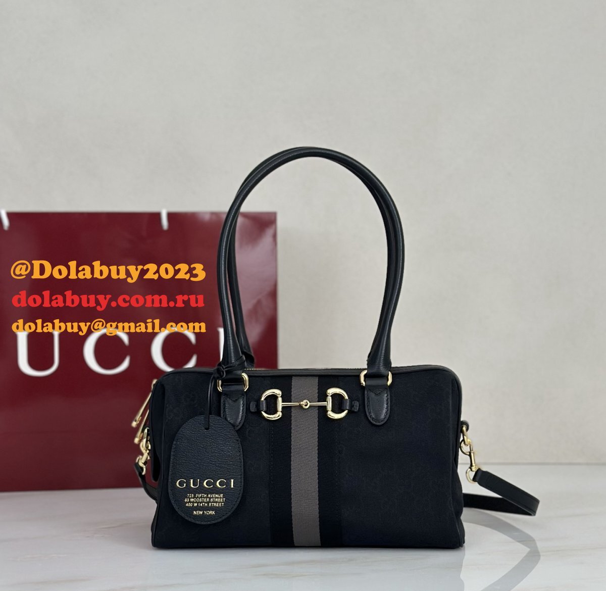 Gucci Borsetto 866732/866734 Boston AAA+ Black Bag