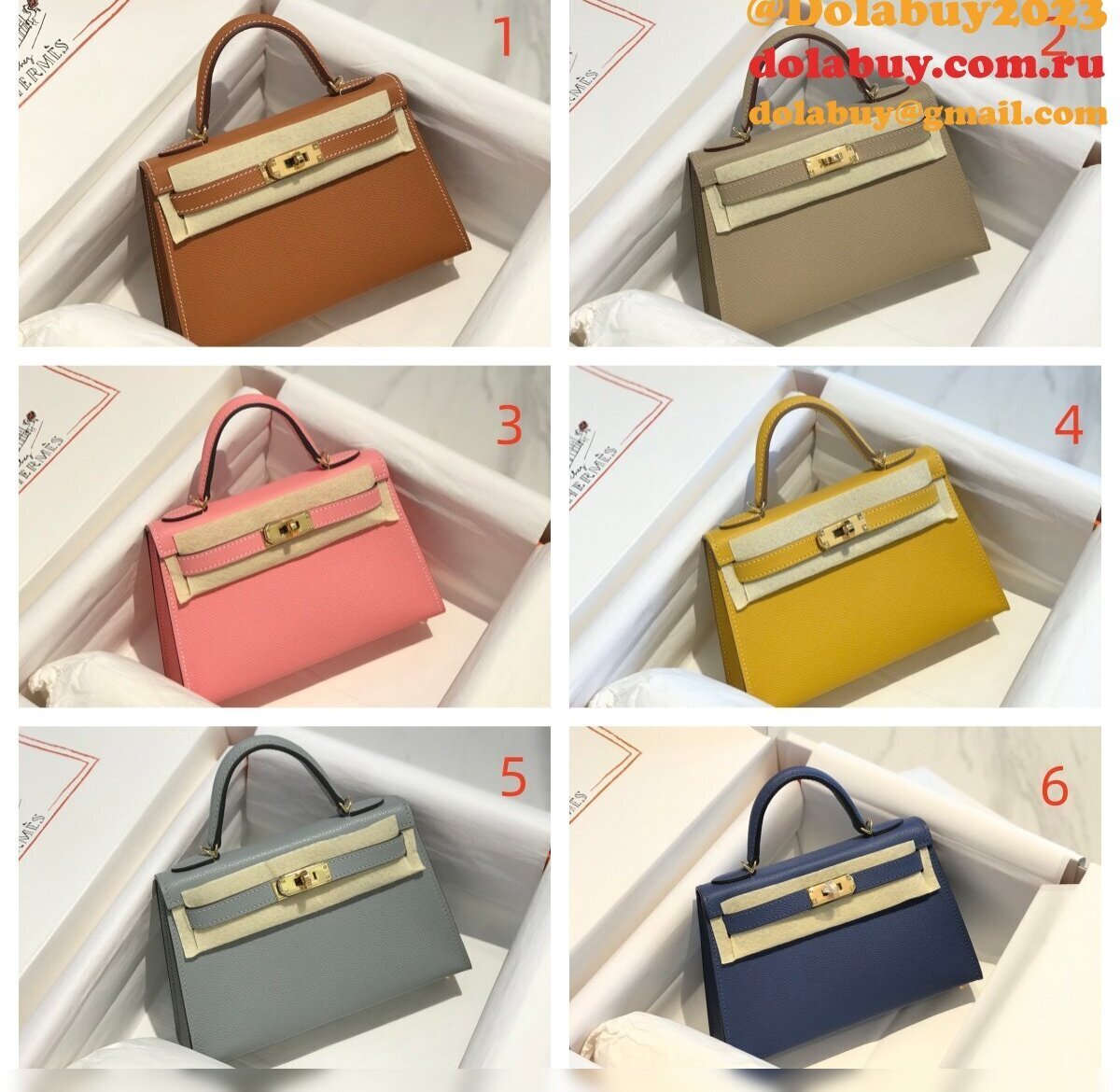 Best Hermes human handmade stichign Mini Kelly