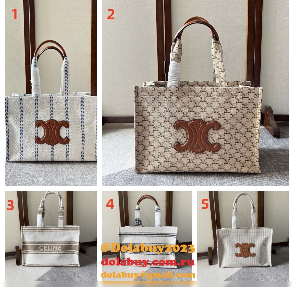 Celine CABAS THAIS Large ToTE Bag