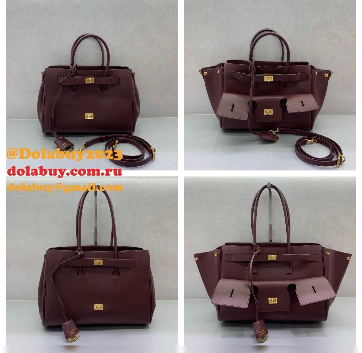 Women's Bel Air Carry All Bag Small/Medium in Dark Burgundy