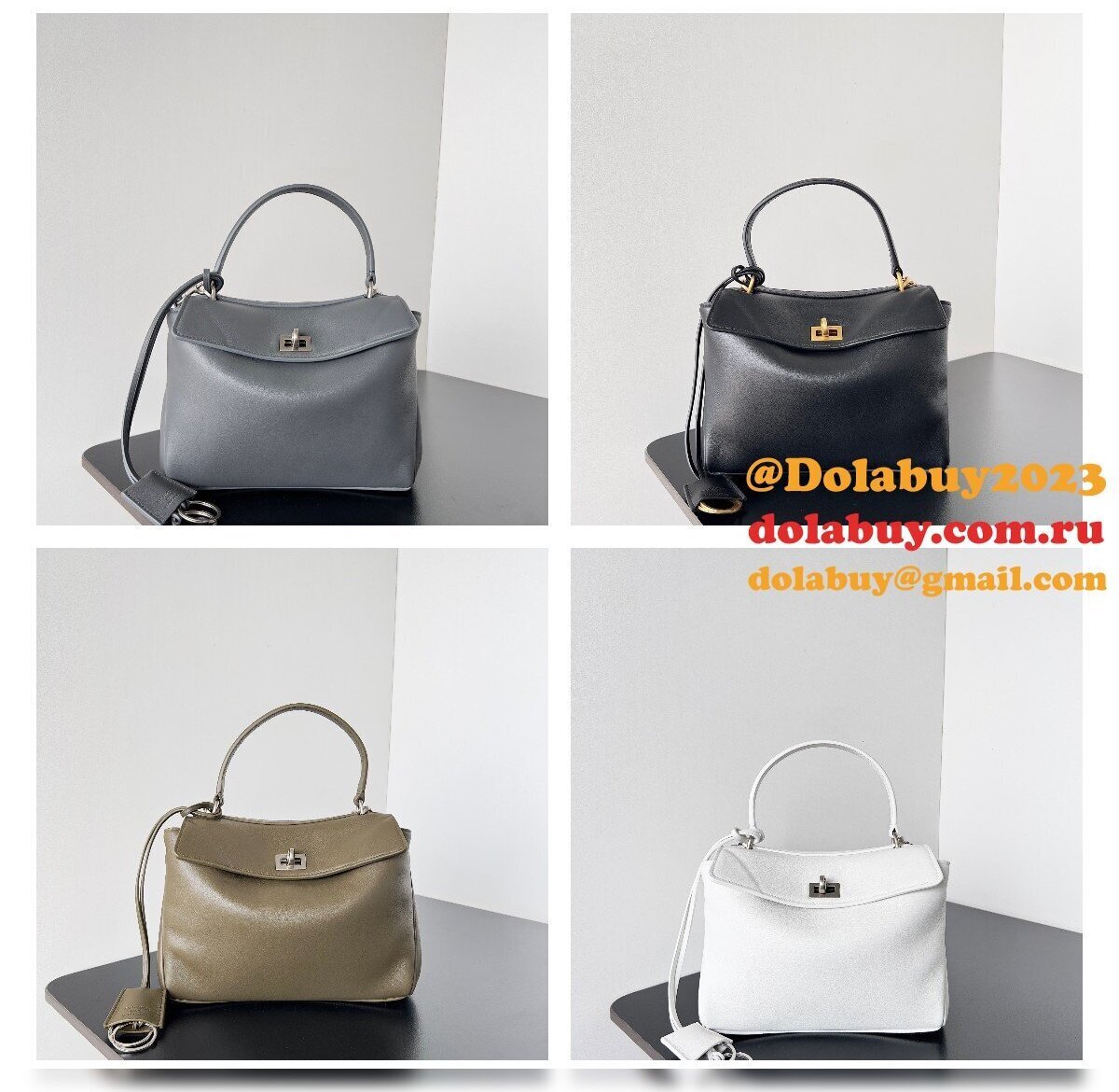 Luxury BALENCIAGA rodeo mini women handbag 795456