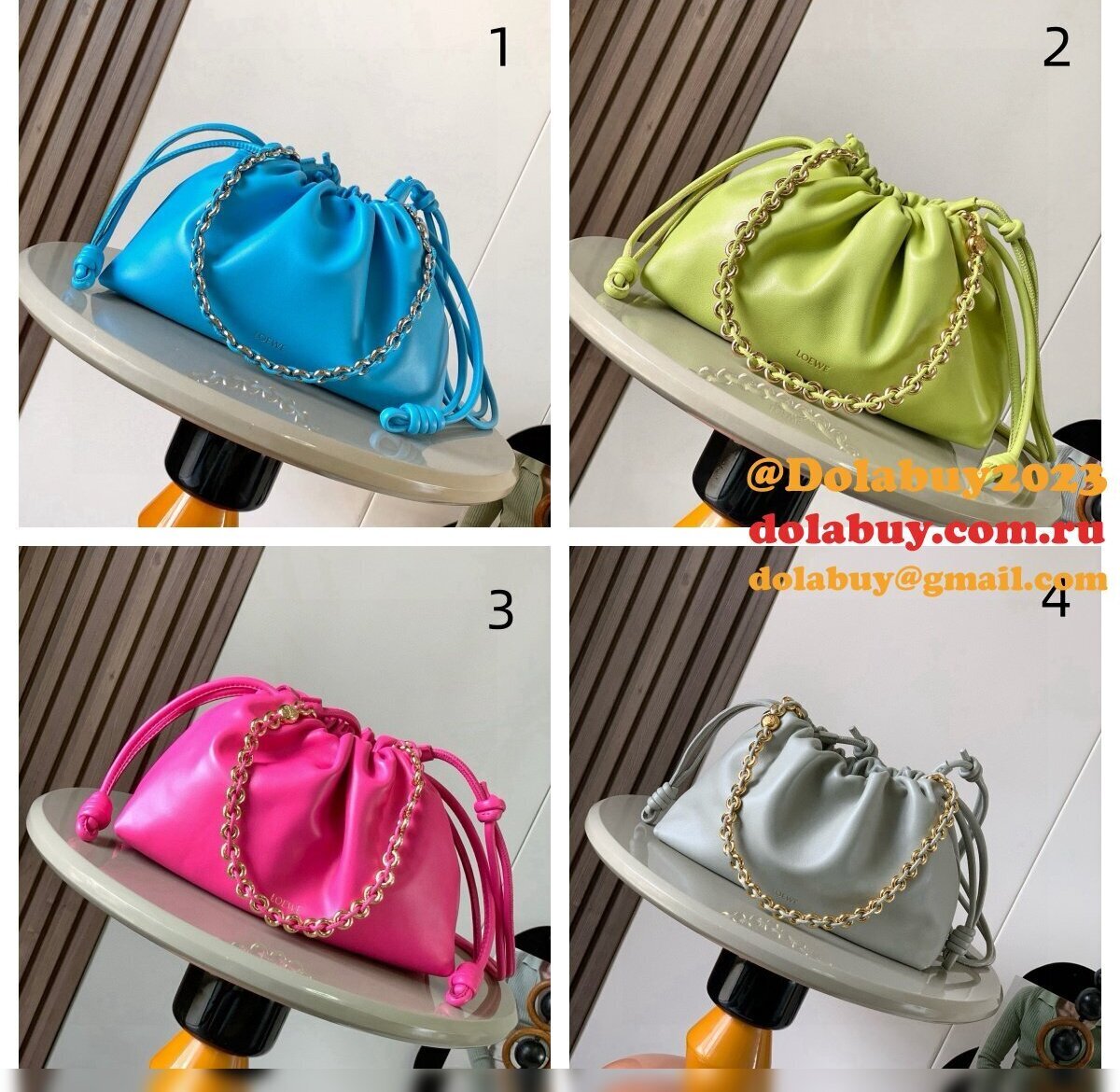High Quality Loewe Medium Flamenco Purse Nappa Lambskin 30CM