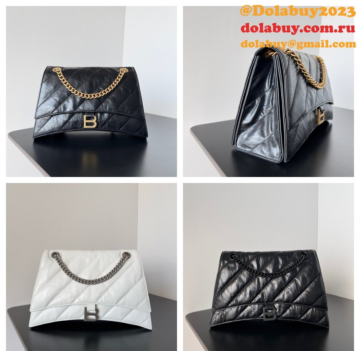 Balenciaga Replica Crush Medium shoulder bag 716393
