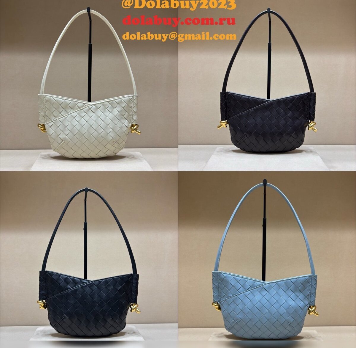 Bottega Veneta Mini Solstice Hobo Bag