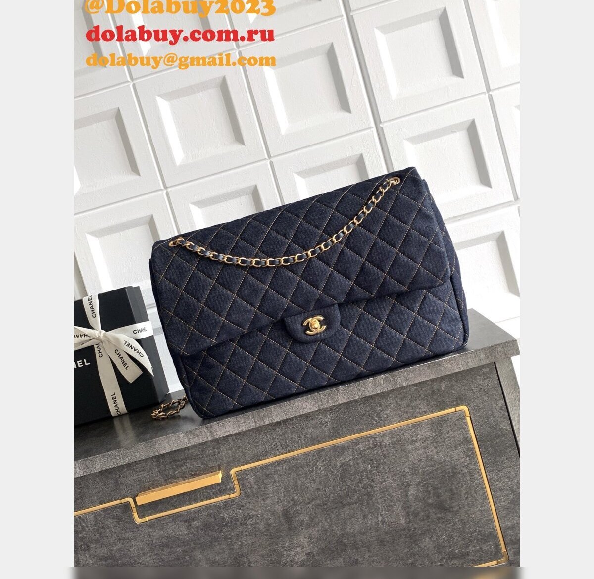 2026 CC Maxi Flap bag AS5640
