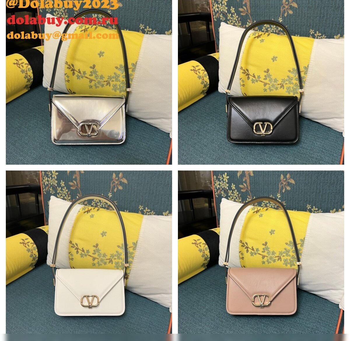 Valentino Garavani Leather Flap Bag SMALL