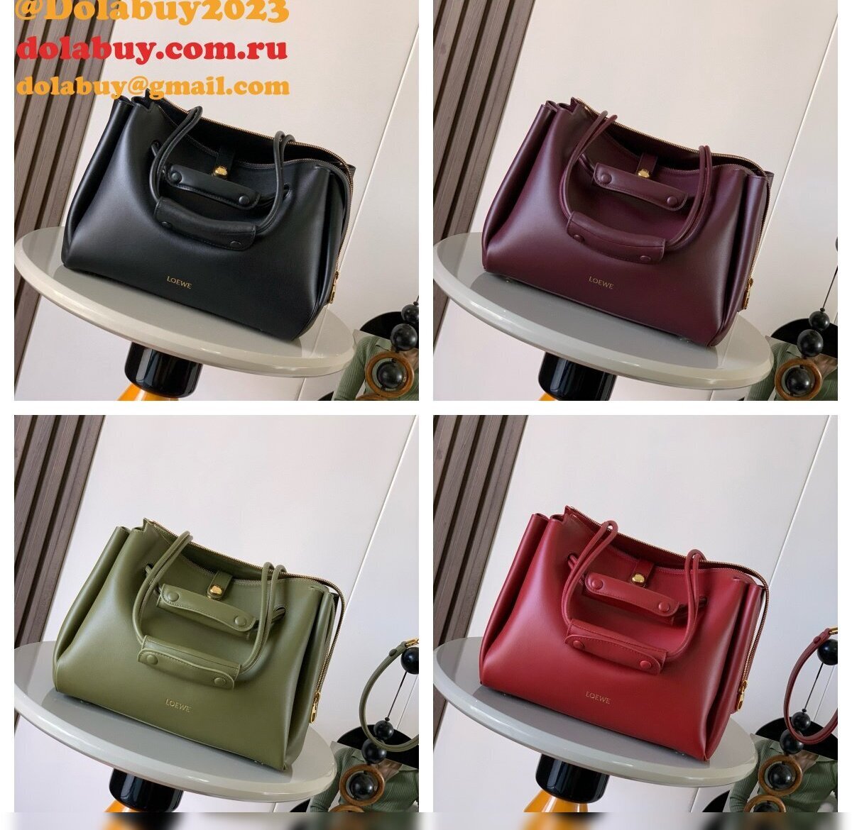Medium Madrid bag in supple calfskin