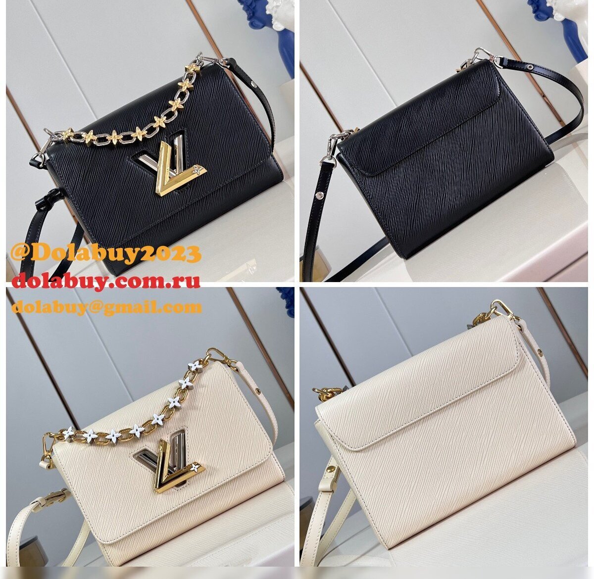 Designer Replicas Louis Vuitton 1:1 Mirror Twist M24043/M24044 Epi