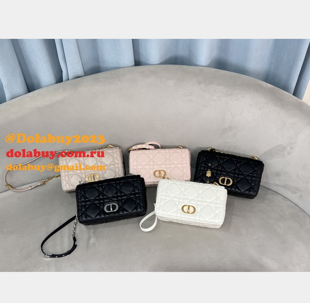 Christian Dior Medium Soft Caro 2350 Luxury Bag