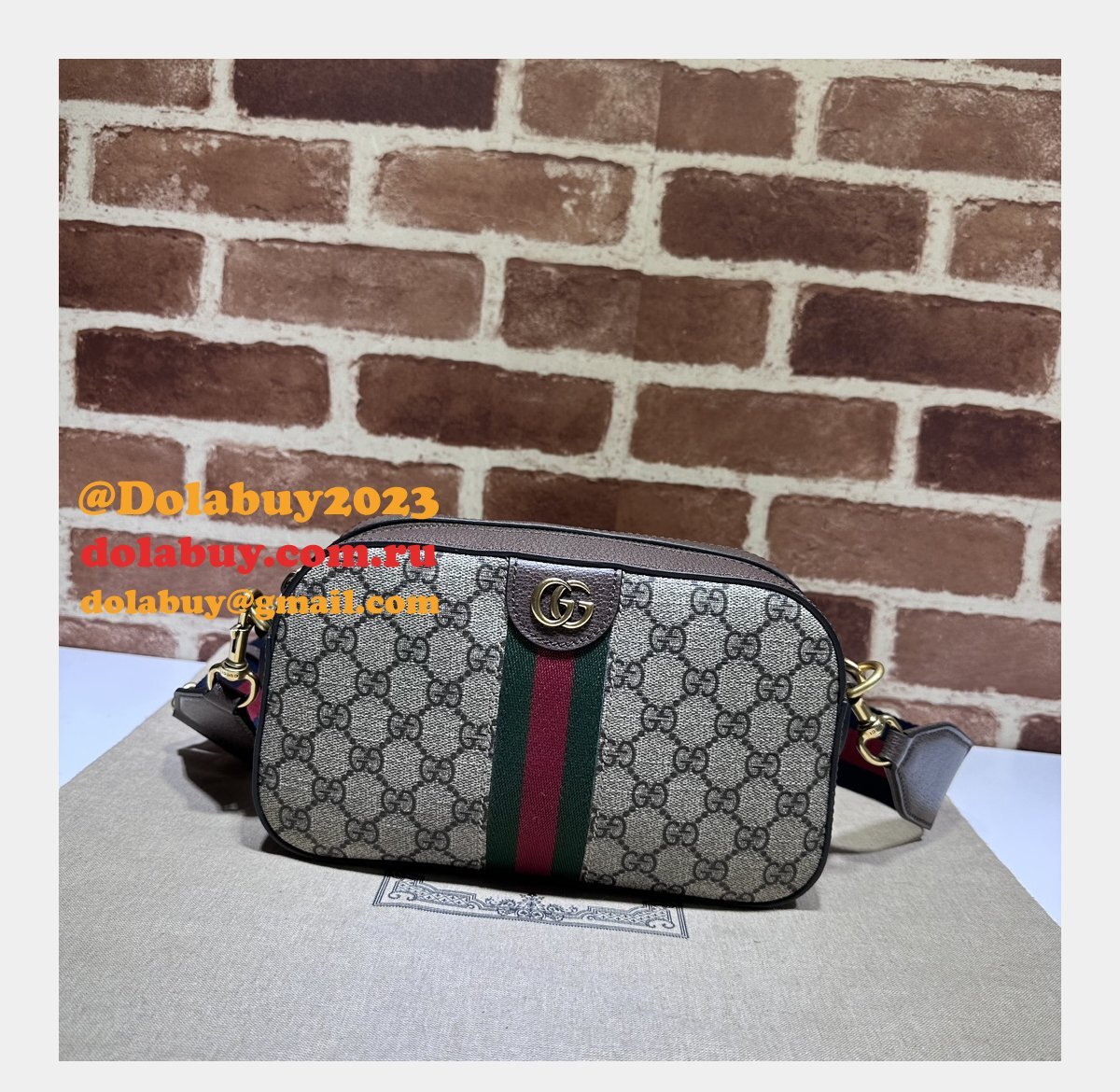 Ophidia GG Replica Gucci 752591 Shoulder Supreme Bag