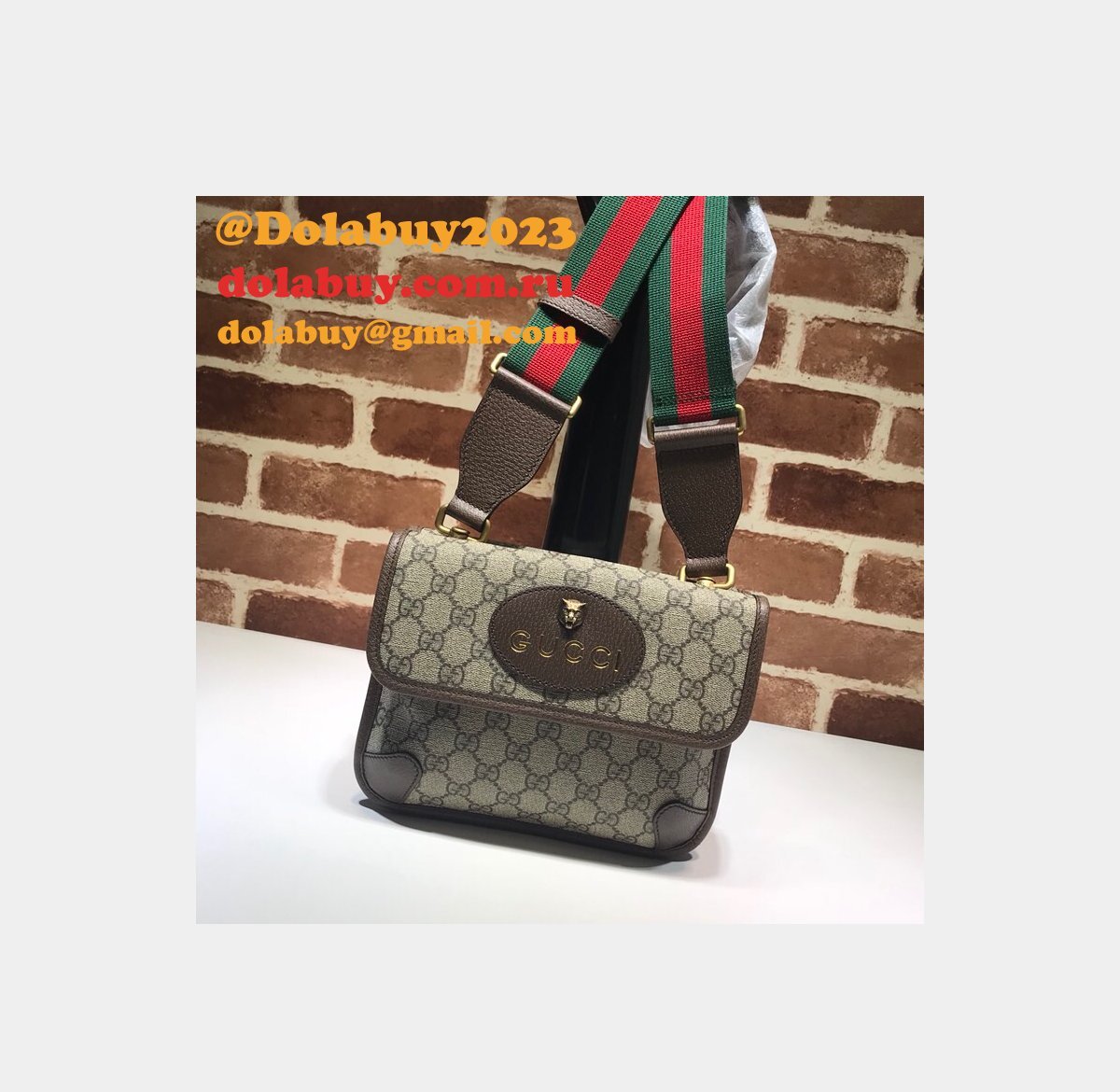 Gucci Top Quality 501050 Neo Vintage small messenger bag