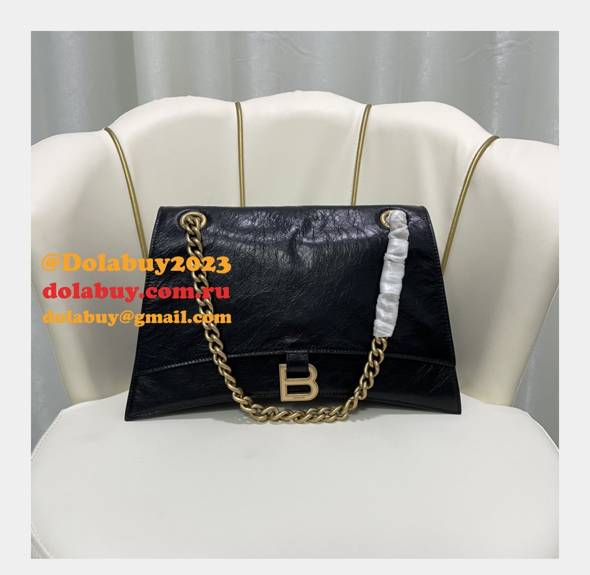 Luxury BALENCIAGA Crush Medium Chain Bag 31CM
