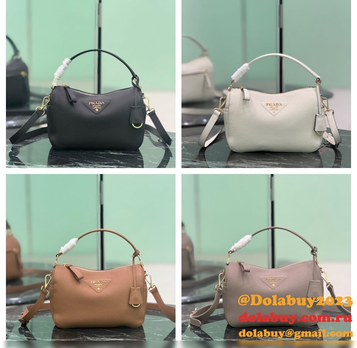 Prada Small leather bag 1BC277