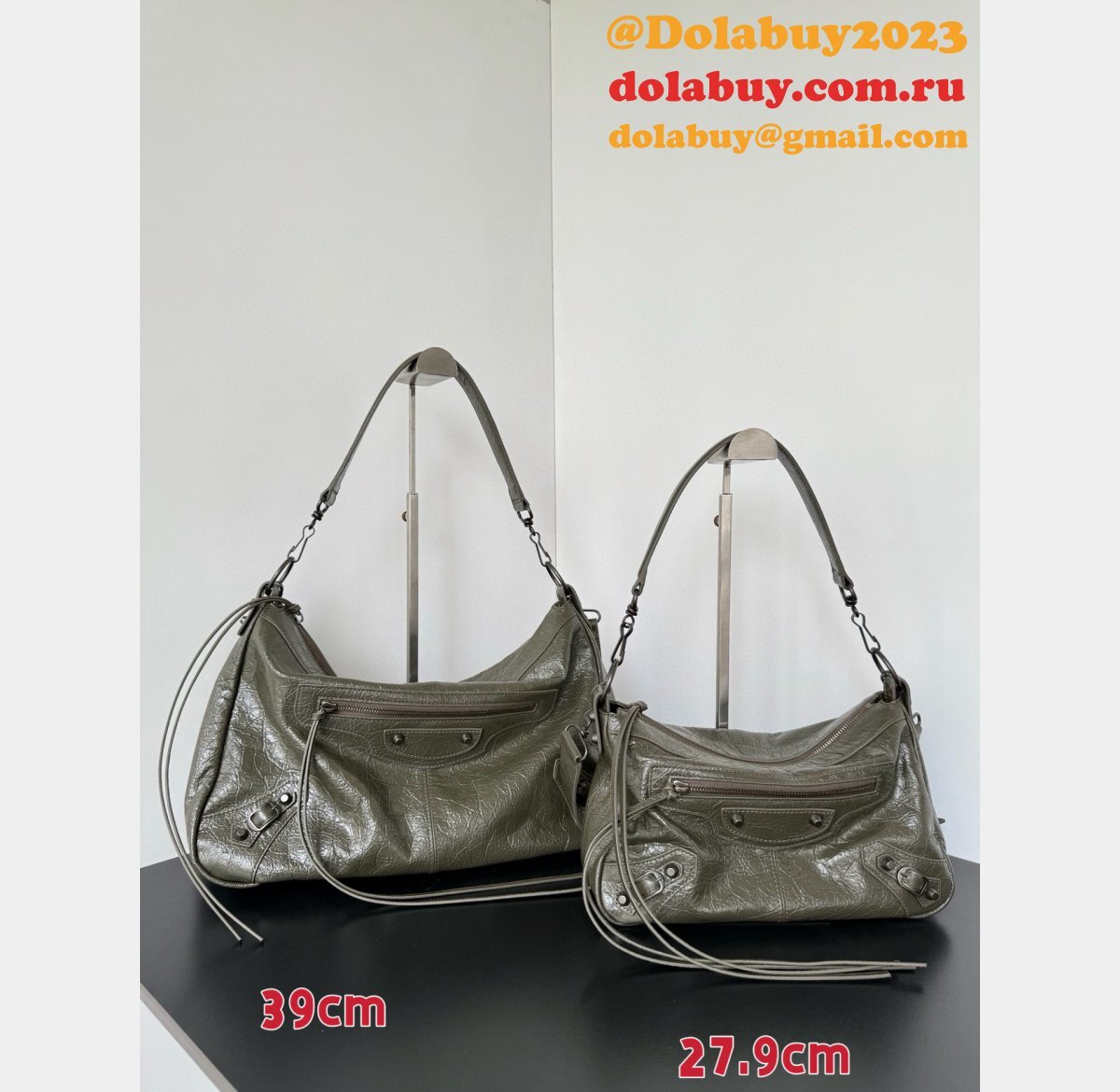 Balenciaga Le City Moto handbag