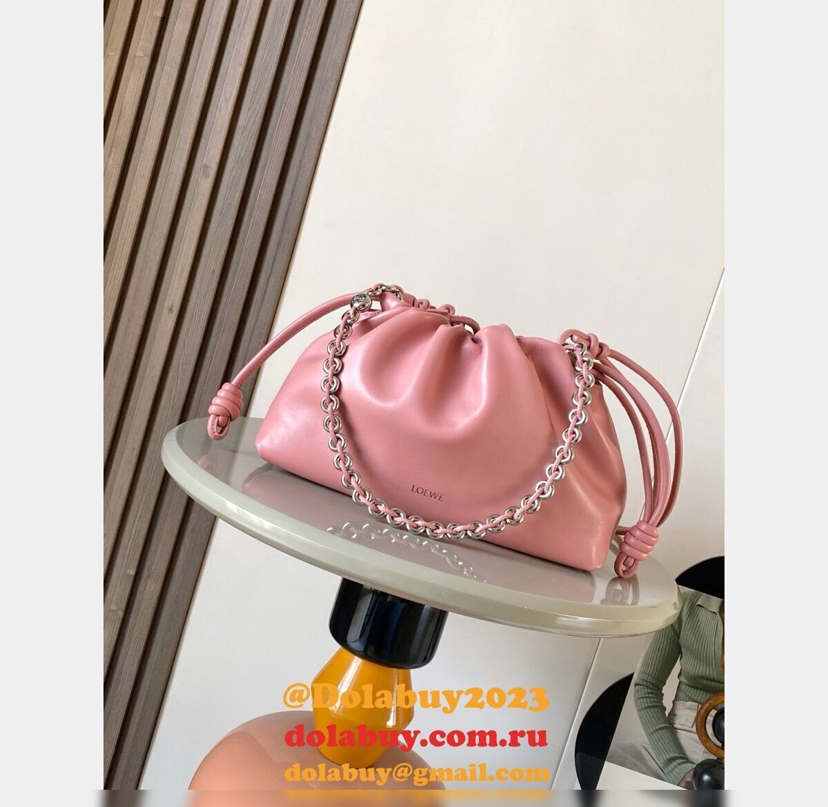 NEWEST LOEWE Medium Flamenco Purse 30cm