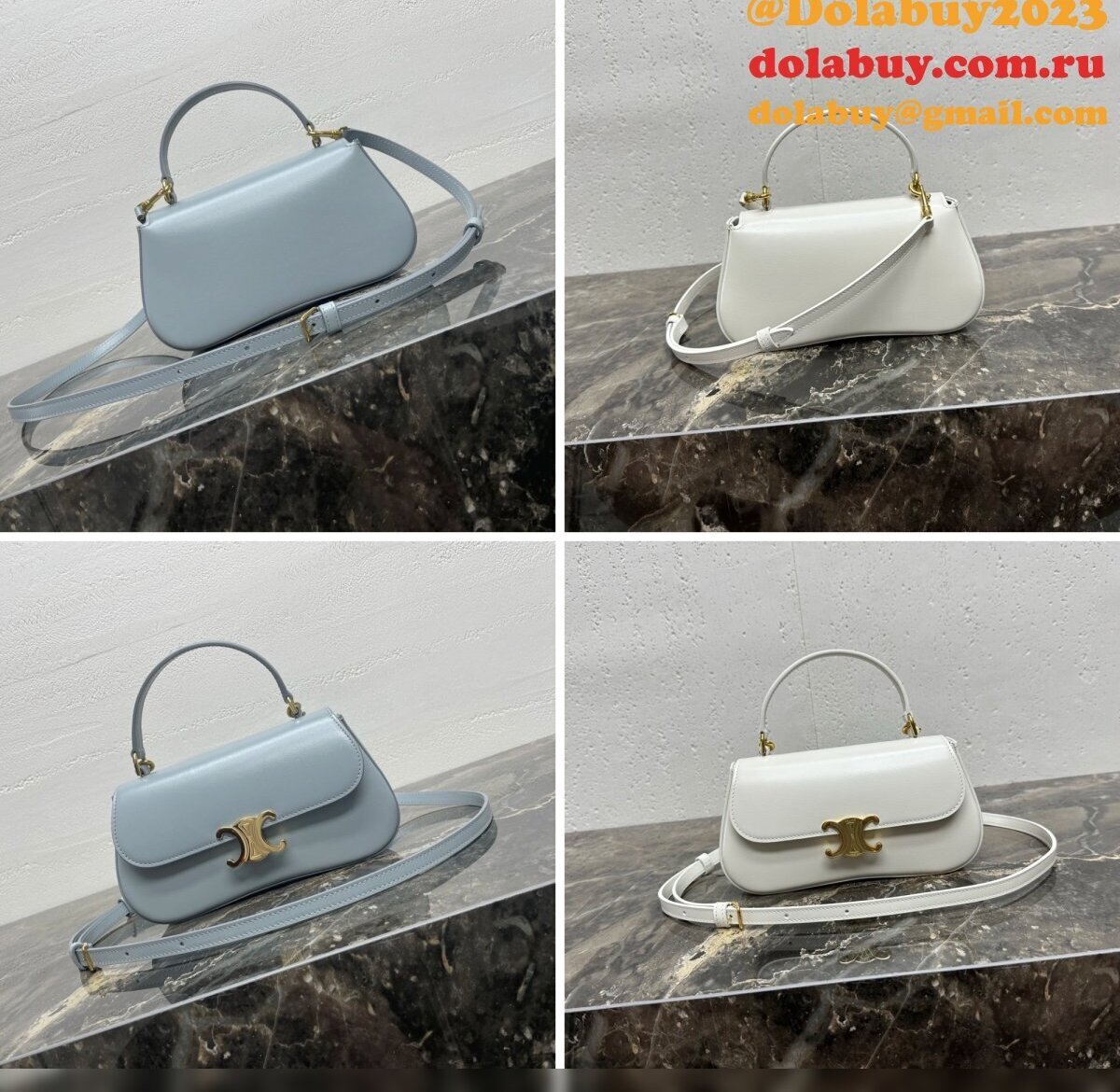 Celine Teen Lola In Shiny Calfskin 119533 AAA+ Bag