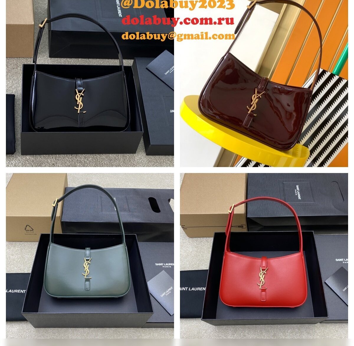 Replica Saint Laurent LE 5A Hobo 657228 Bag