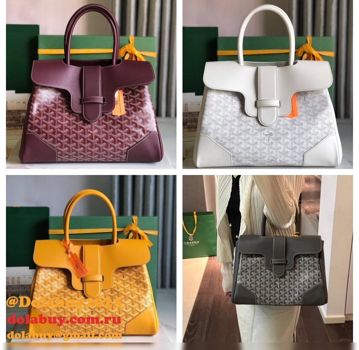 Best Goyard Saigon tote bag 020236
