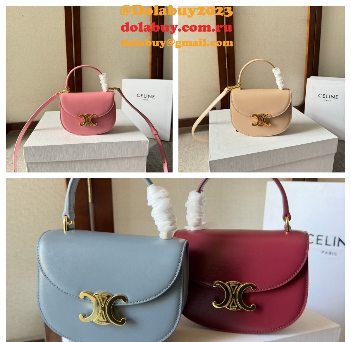 Top Celine Mini Besace LISA Style Handbag