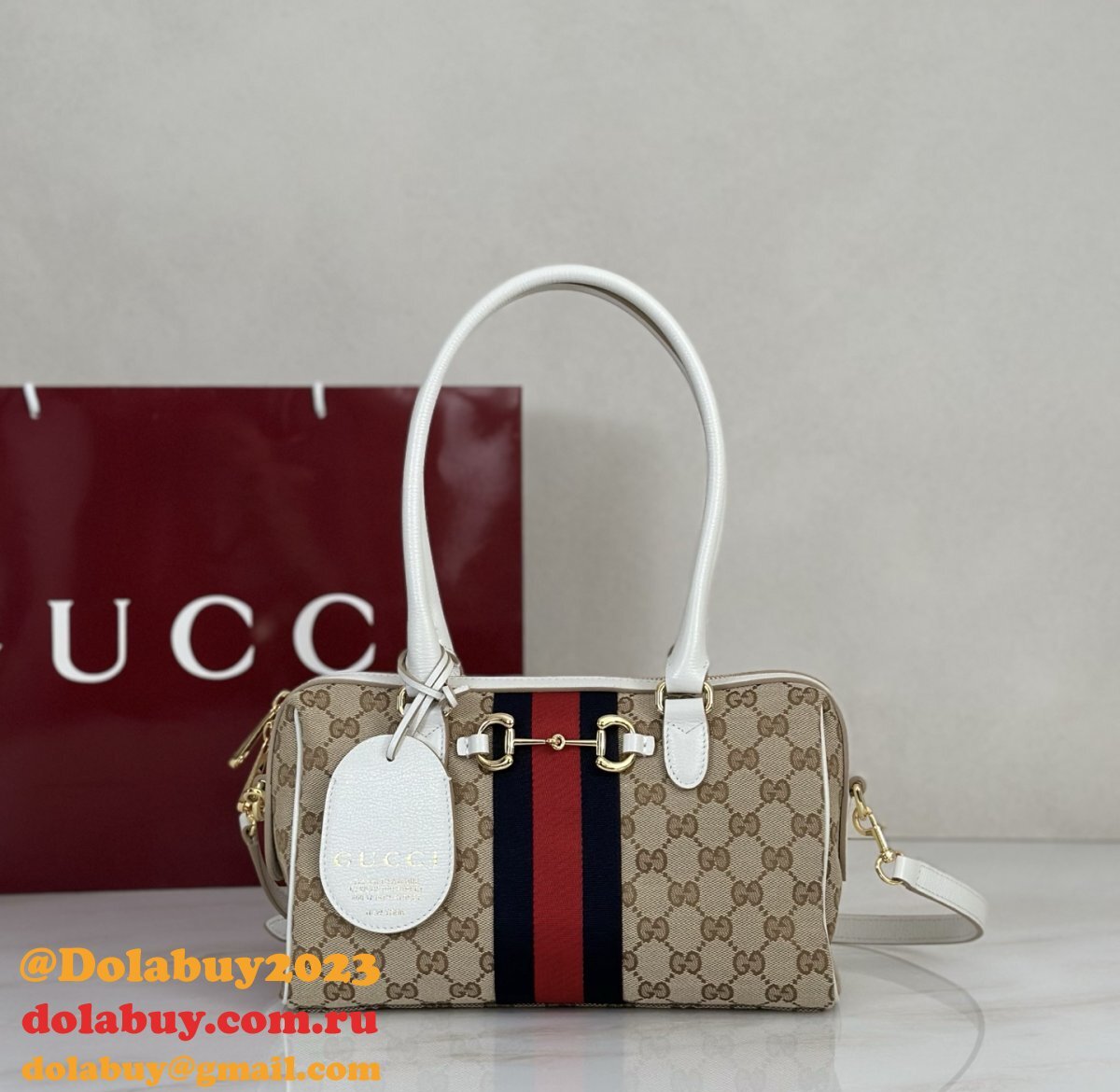Gucci Borsetto Medium Boston GG Canvas 866732/866734 Bag