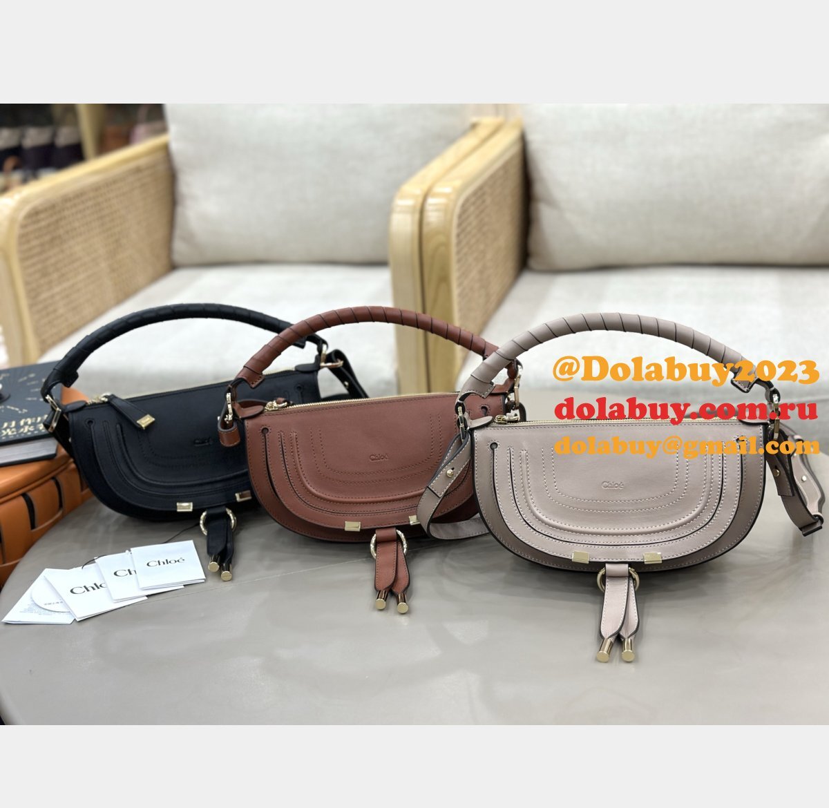 Chloe Marcie top-handle shoulder bag