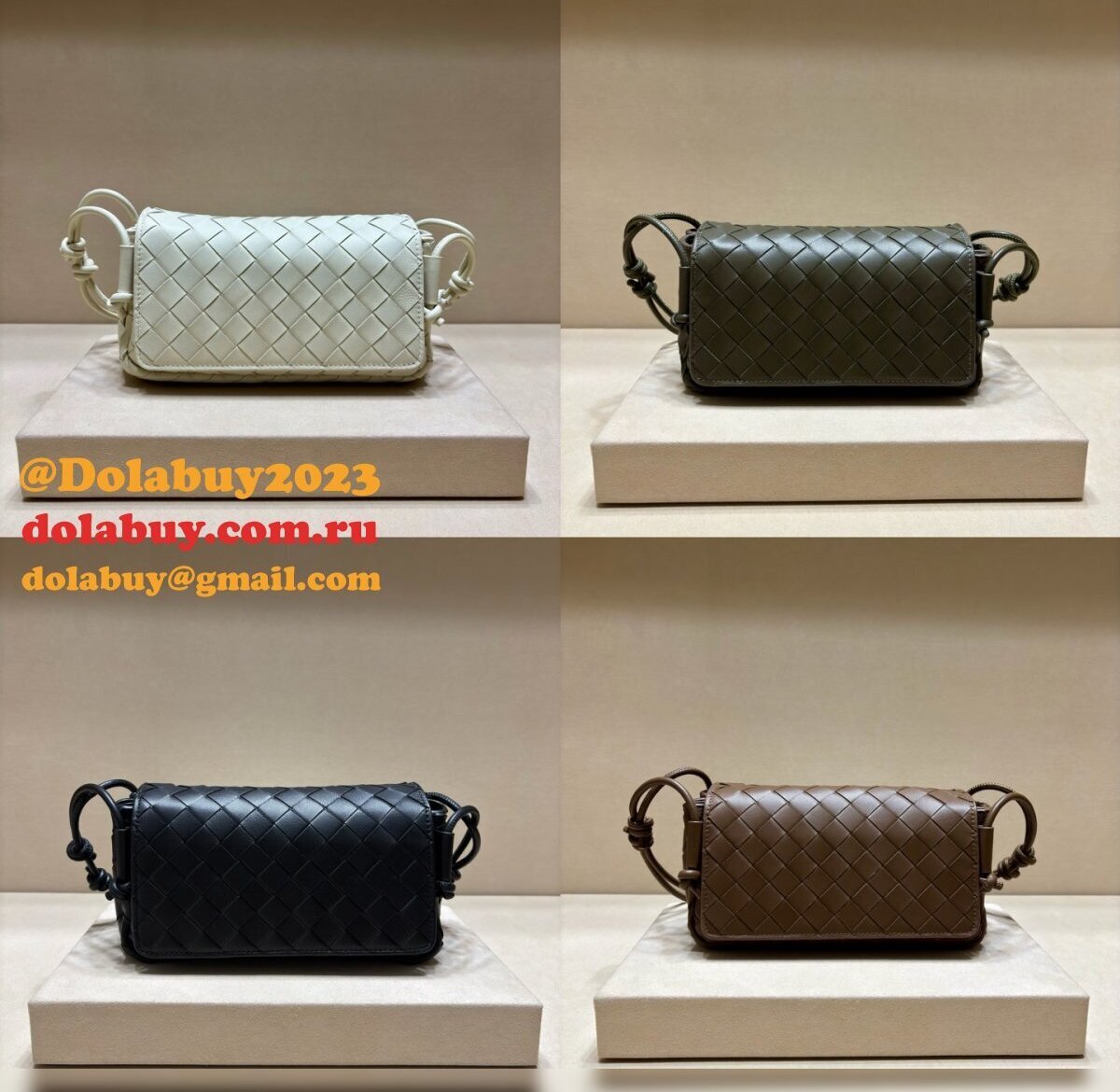 BOTTEGA VENETA Notturno Crossbody Bag