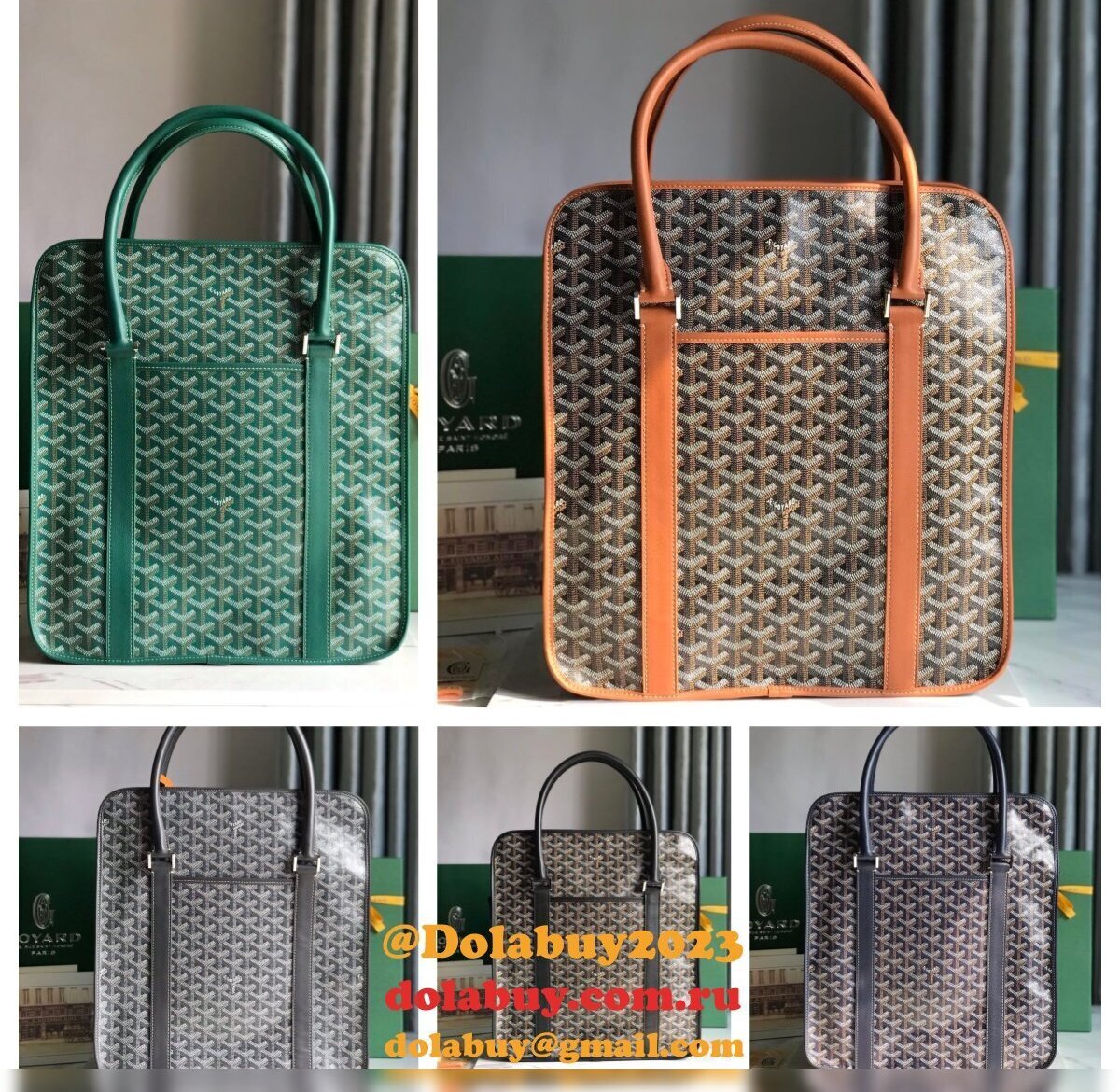 Goyard Bourgogne Messenger Bag 120211