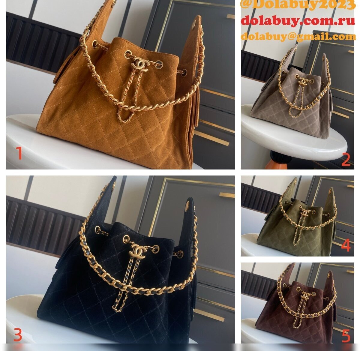 Top Quality AS5293 25k Small Bag Suede