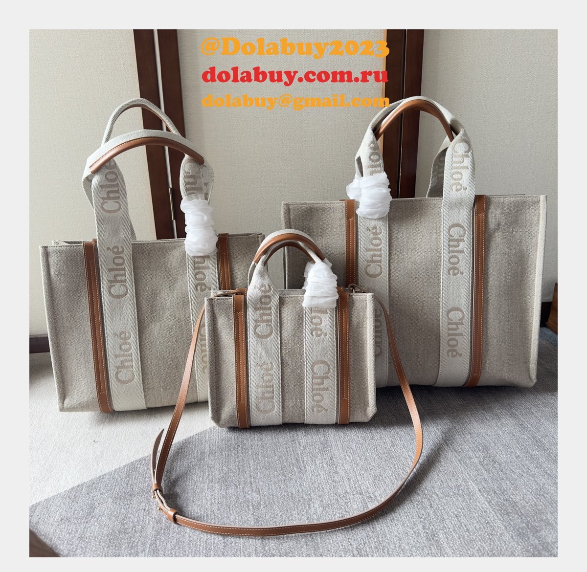 Perfect Knockoff CHLOE WOODY HANDBAG Designer