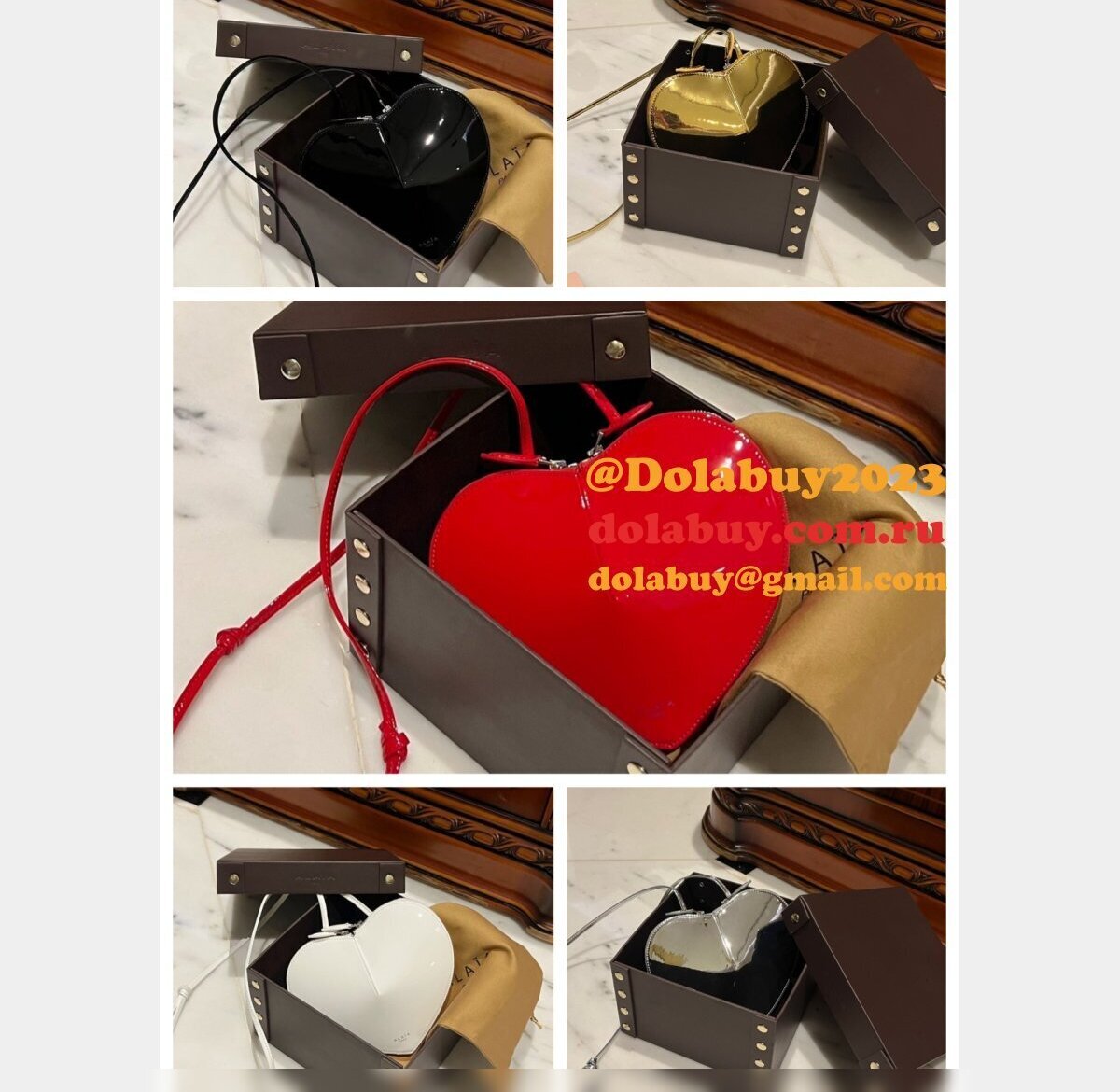 Top Quality Alaia Le Cour Heart Bag