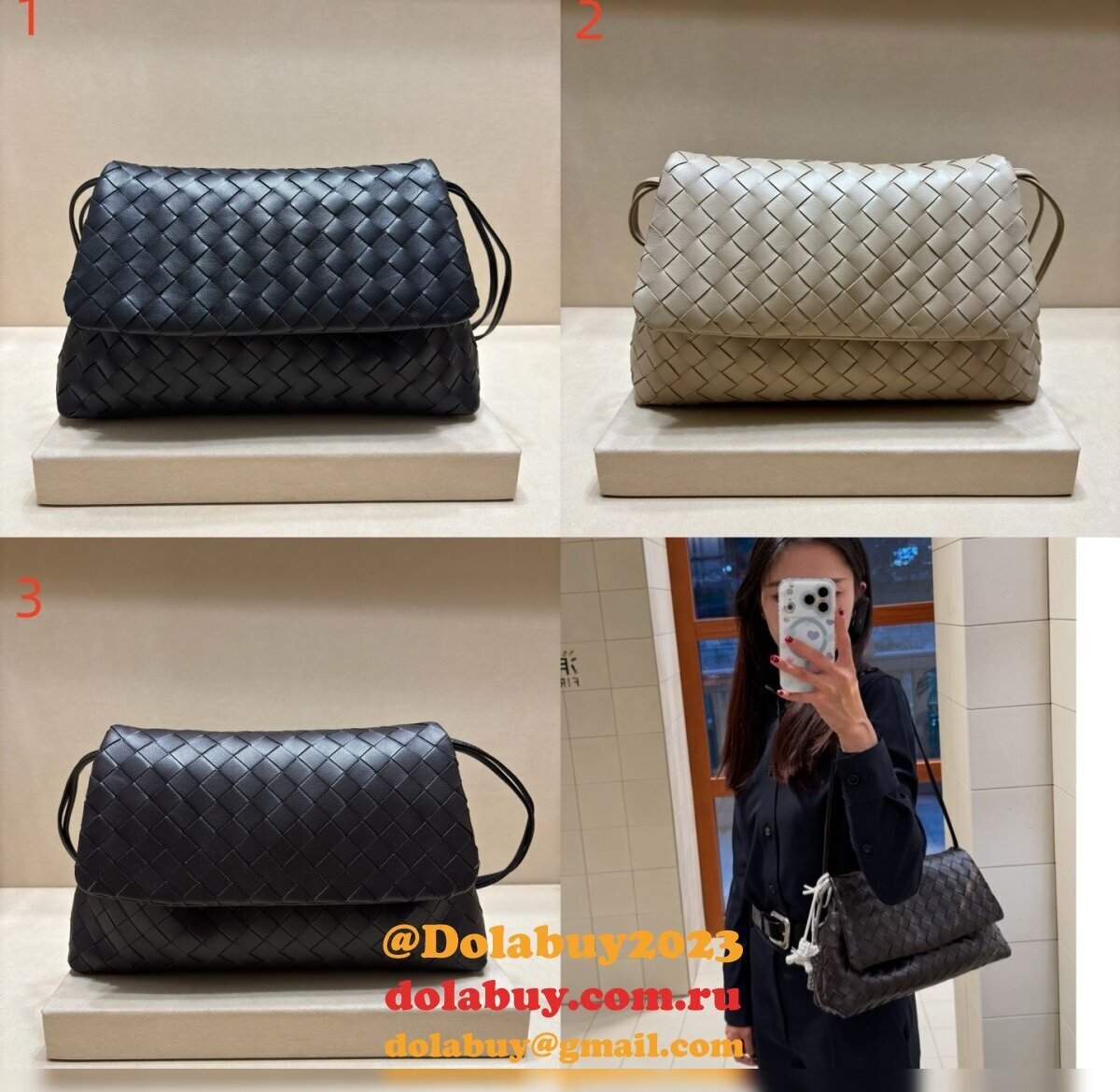 New Bottega Veneta Giorno Shoulder bag