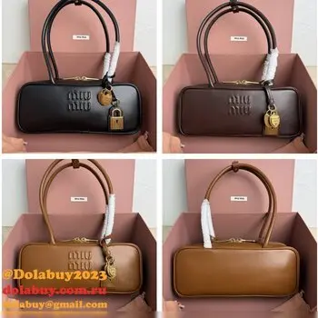 7 Star MIU MIU Beau Leather 5BB173 Bag