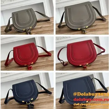Top Quality Chloe Marcie Cowhide 1:1 Mirror Handbag